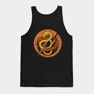 Snakes and dagger Tank Top